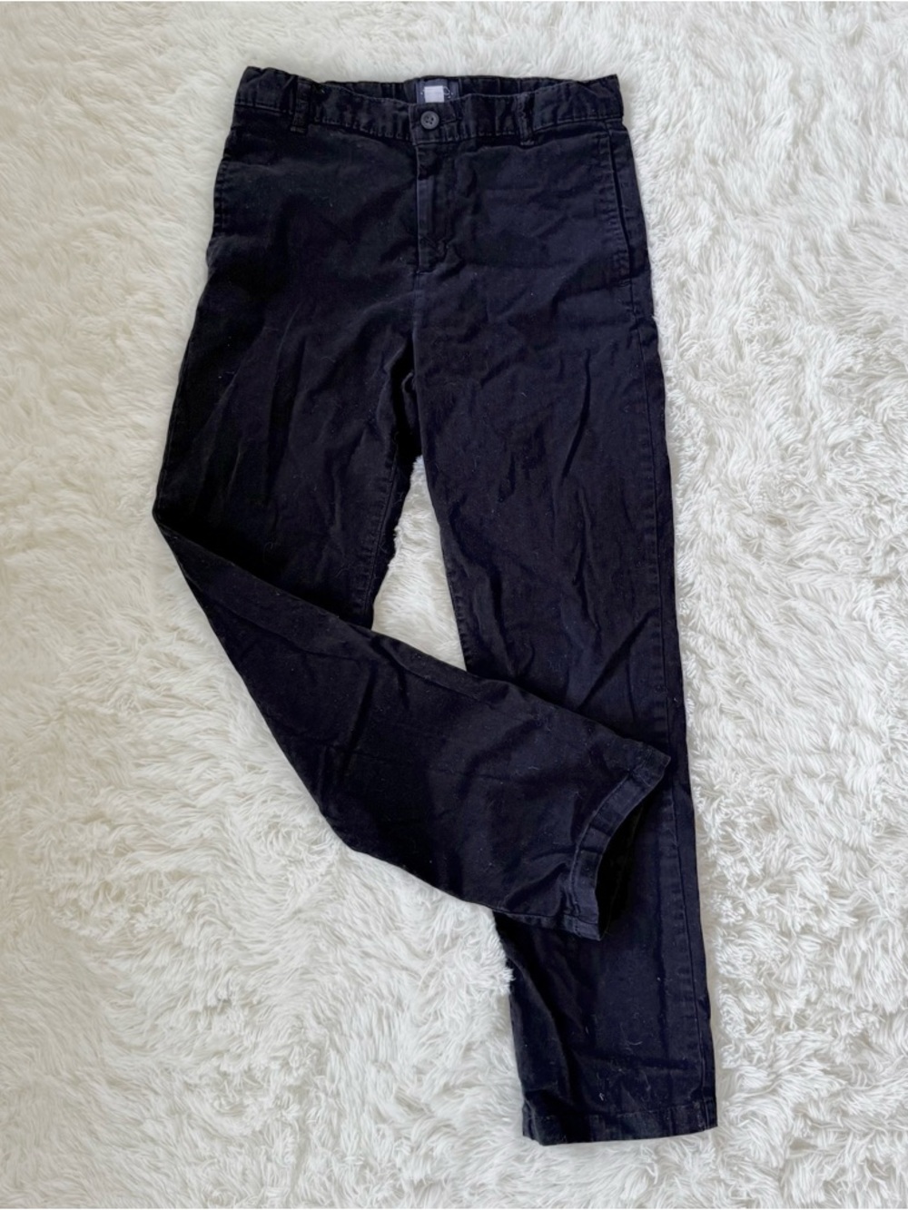 The Children's Place Black Casual Straight-Leg Pants